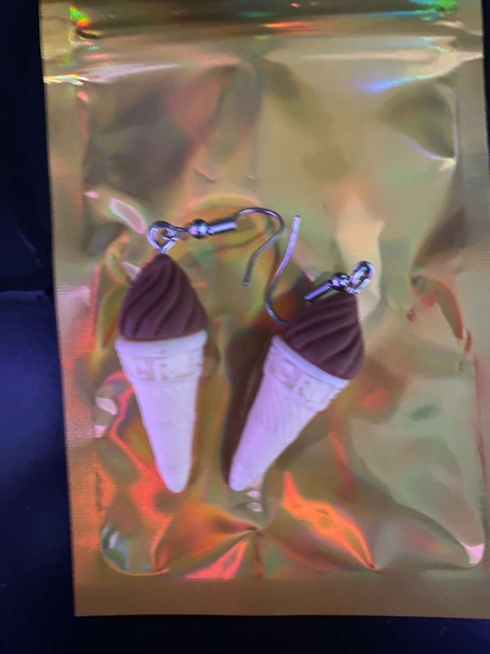 ice cream earrings